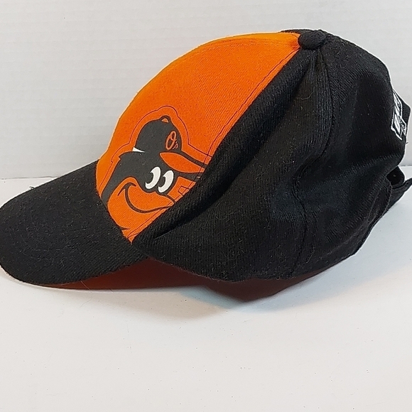 Dap Baltimore ORIOLES Orange & Black Adjustable Hat Baseball Cap Adult - Picture 5 of 10
